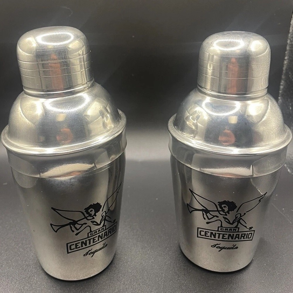 Gran Centenario Tequila Cocktail Shakers Great‎ For Any Bar Or Collection